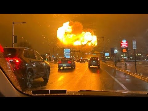 Philadelphia plane crash full video