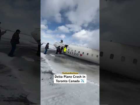 Delta plane crash in Toronto Canada