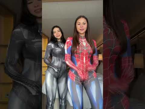 sophie rain in spider man suit full video