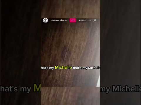 Shannon sharpe michelle tape live video Instagram