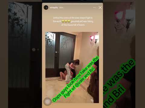bri olsen and vale leaked video from tiktok tea clout chaser ig story