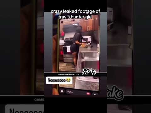 travis hunter girlfriend Private video