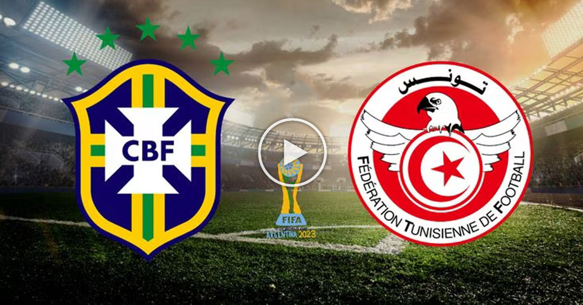 Bresil U20 vs Tunisie U20