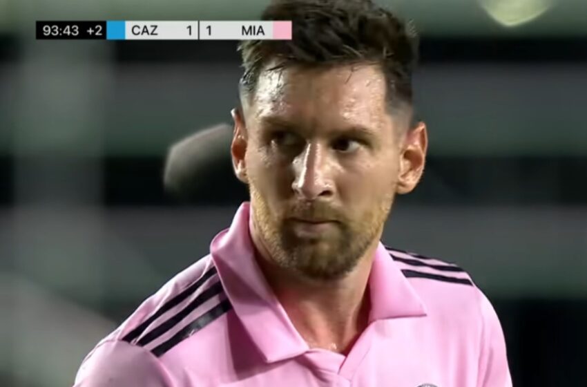 Vid O Le Premier But De Messi Avec L Inter Miami