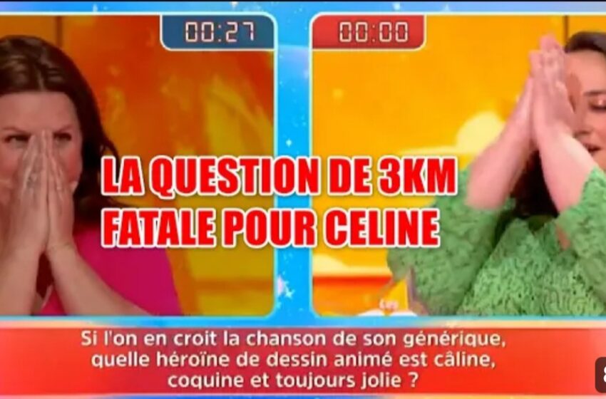  Vidéo : élimination de Celine – 12 coups de midi