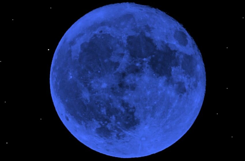  Video : Which direction is the blue moon tonight