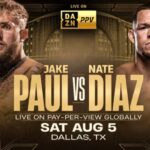 How to watch Jake Paul vs Nate Diaz: Stream, date & more 3 jake paul nate diaz dazn ftr snx33e8ivu4v1xop8ylaxb8ur