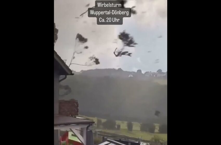  Watch : Tornado wuppertal Video