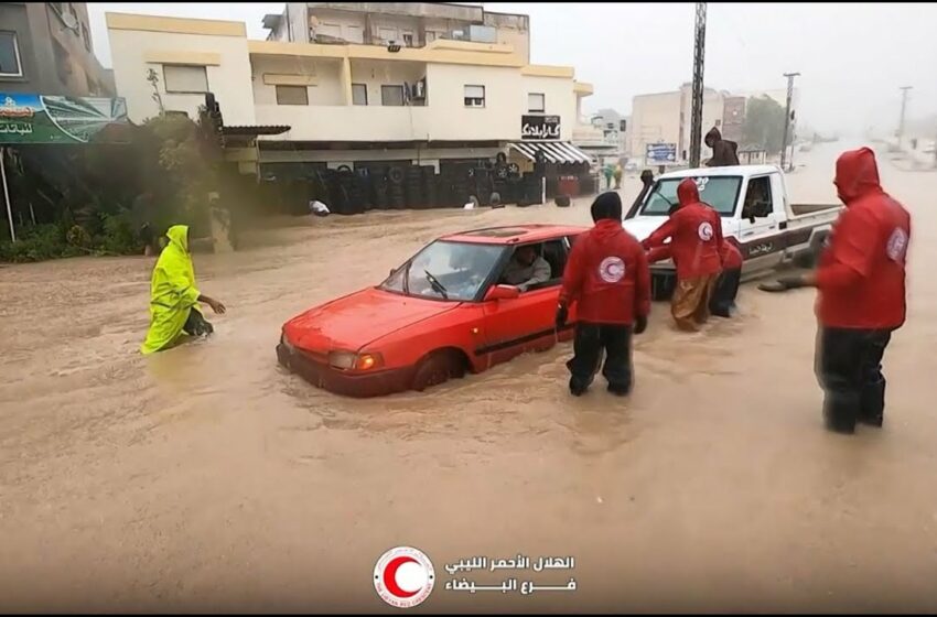  3,000 dead and 10,000 believed missing in Libya as catastrophic flooding breaks dams