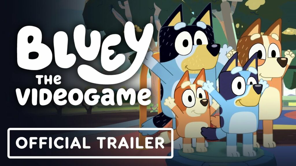 bluey video game Official Trailer of BLUEY Videogame