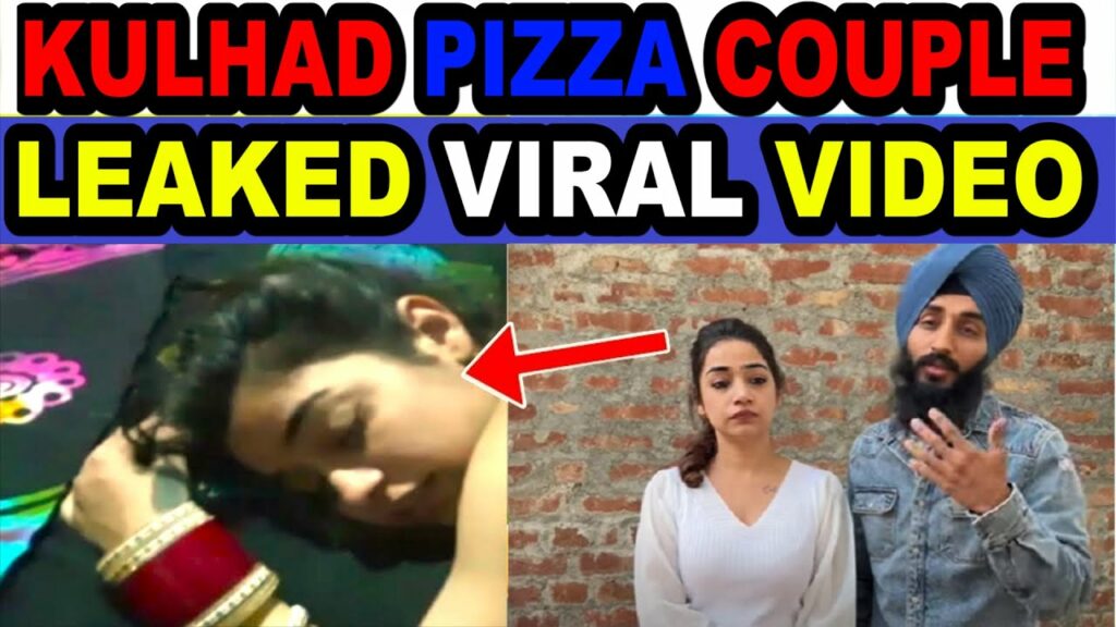 kulhad pizza couple viral video 1