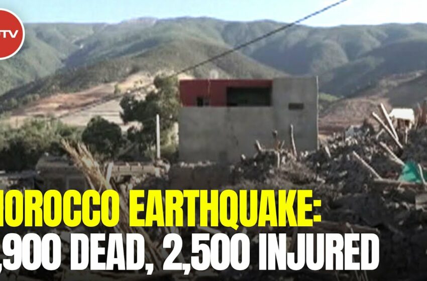  morocco earthquake death toll full video