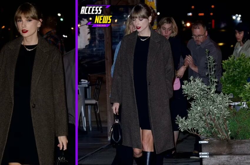  Taylor Swift Dines with Greta Gerwig