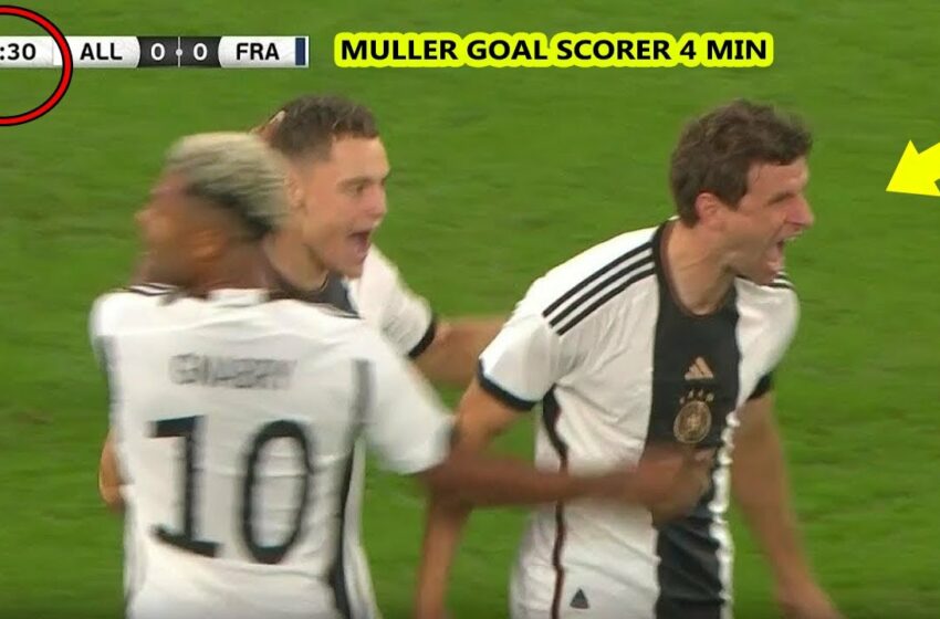  France vs Allemagne 0-1 |  But de Thomas Muller