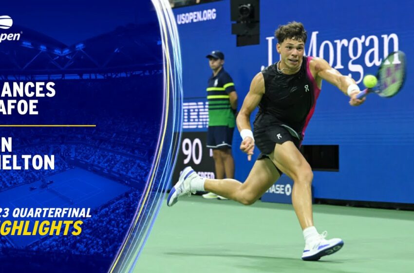  Vidéo : Ben Shelton, qualifié en demi-finales de l’US Open 2023