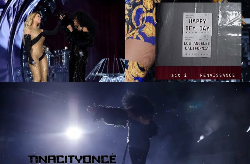  Video : Beyoncé ran to hug Diana Ross at her birthday show