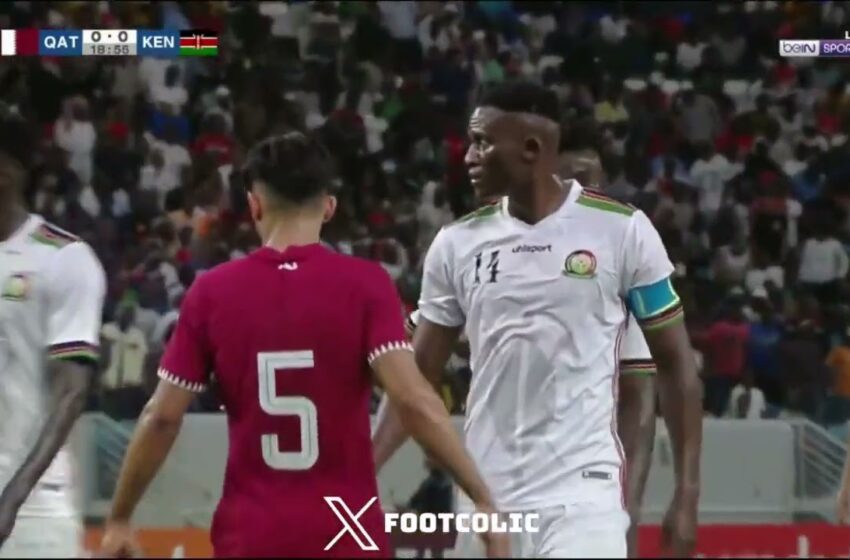  Video : Joseph Okumu Goal | Qatar 1-2 Kenya