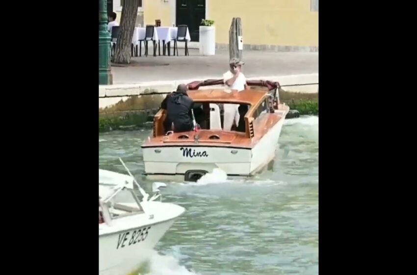  Video : kanye west bianca censori Boat