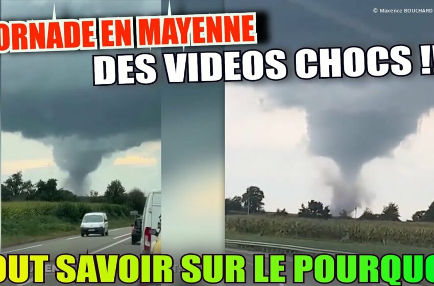  Vidéo : tornade mayenne 2023