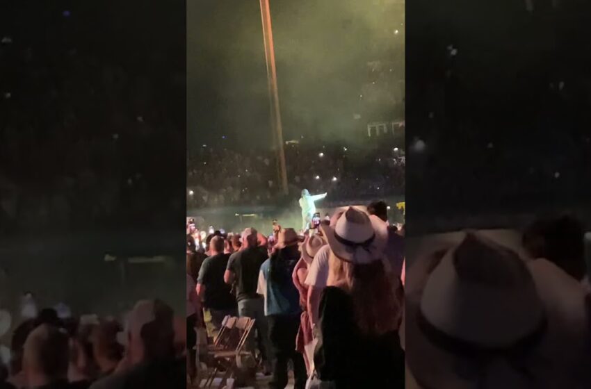  Video : Wiz khalifa at Morgan wallen concert