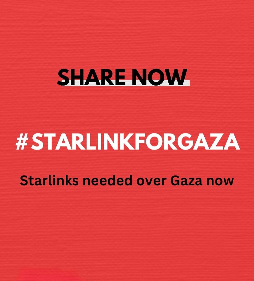 open satellite internet for #Gaza 
‎#Starlinkforgaza
🇵🇸🇵🇸🇵🇸