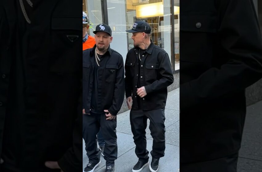  benji and joel madden twins video