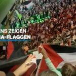 Celtic-Fans zeigen Palästina-Flaggen 3 celtic fans zeigen palastina fla