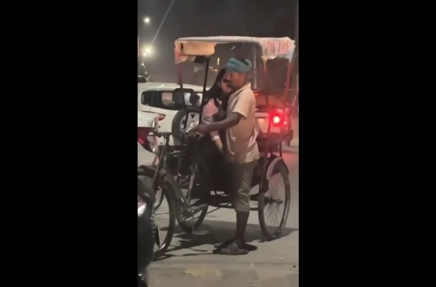  delhi rickshaw girl viral video