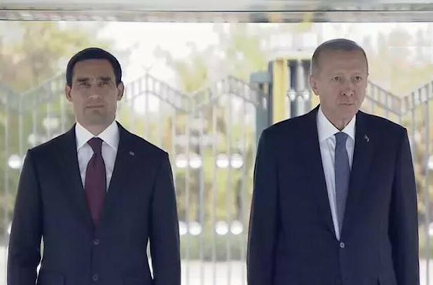  Erdoğan welcomes President Serdar Berdimuhamedov