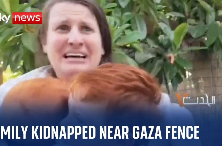  Family kidnapped by hamas gunmen