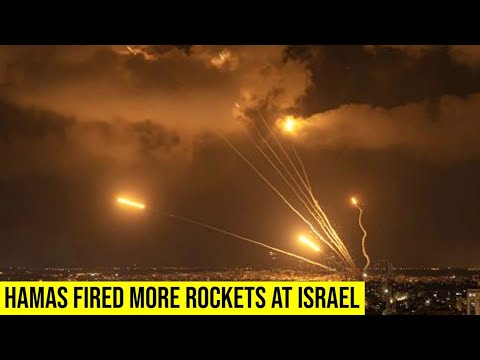  hamas roket saldırısı full video