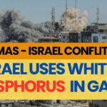 israel uses white phosphorus in