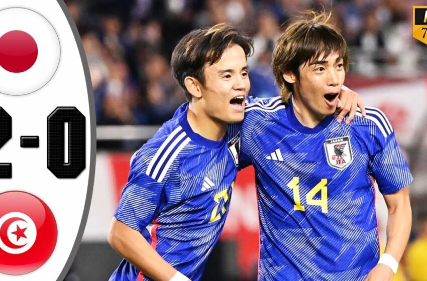  Japan vs Tunisia 2-0 Highlights & All Goals | International Friendly