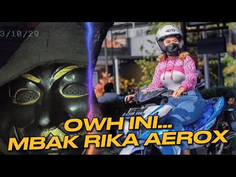  rika aerox biru viral iclik