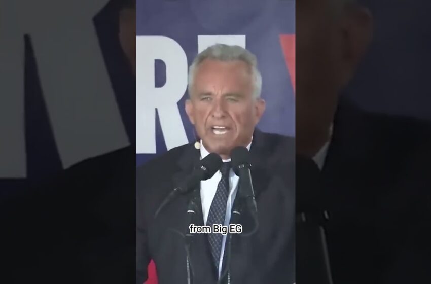  robert kennedy jr candidato video