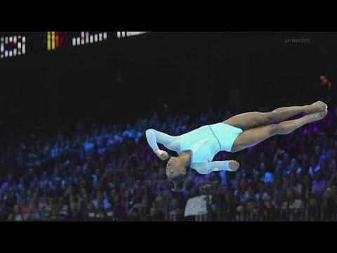  simone biles vault video