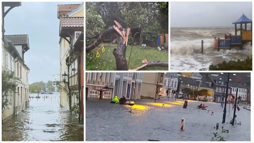 sturmflut ostsee wasserstand