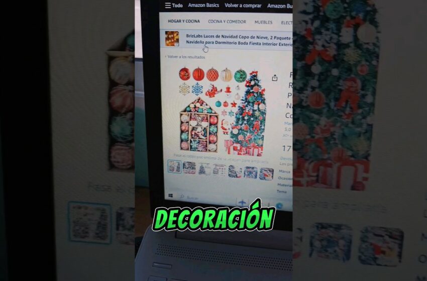  arbol de navidad viral de amazon