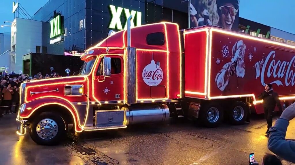 coca cola weihnachtstruck tour 2