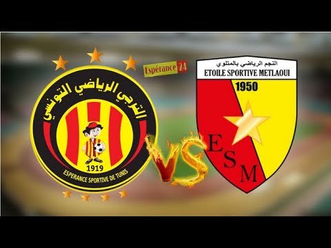  EST vs Métlaoui en DIRECT : Championnat de Tunisie 2023-2024