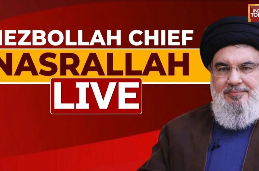  Hezbollah Chief Speech LIVE