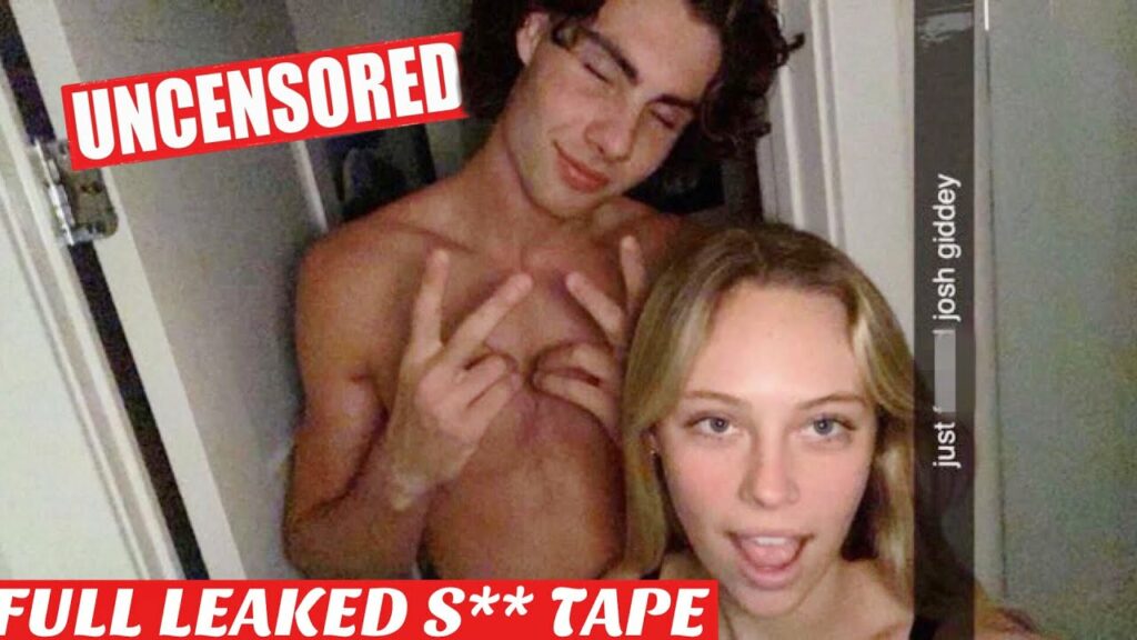 josh giddey got exposed video