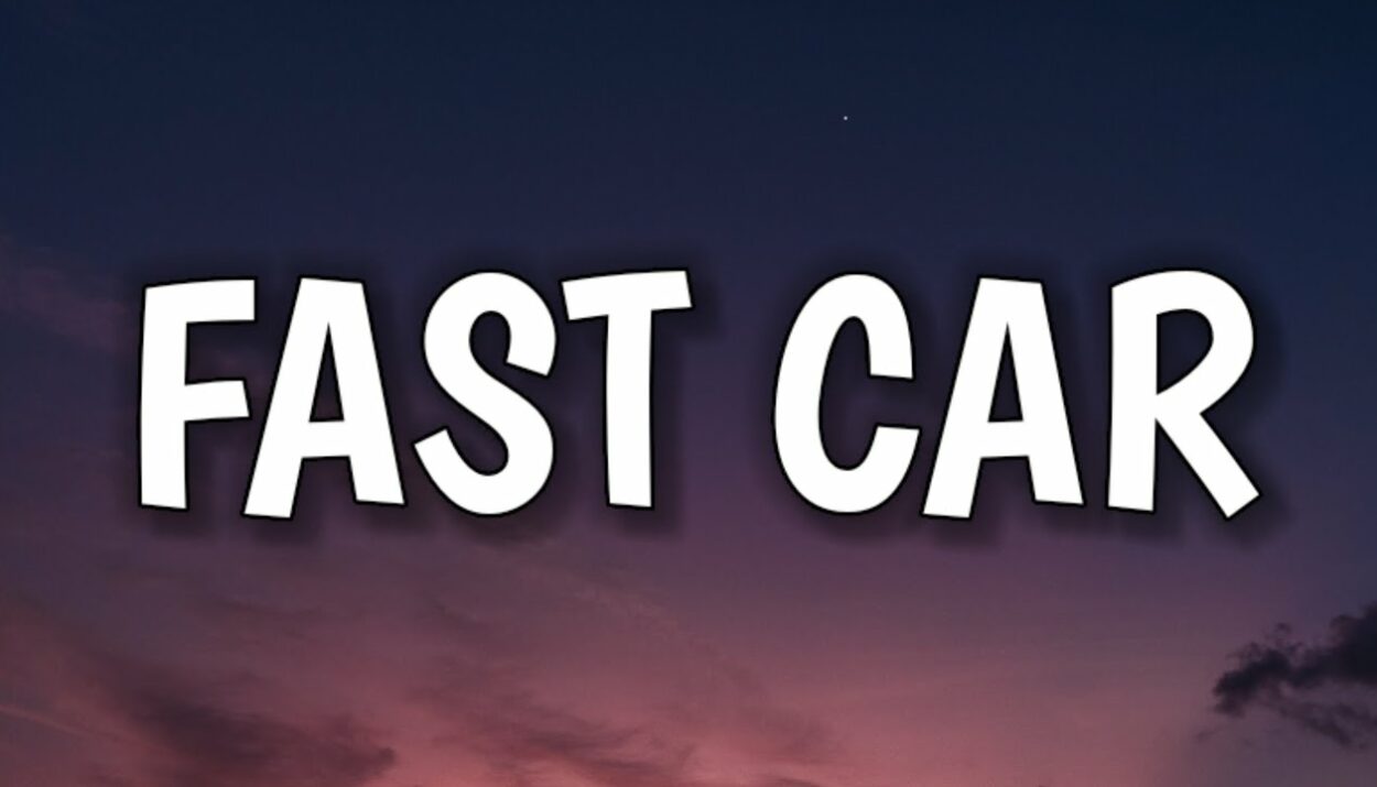 luke combs fast car video