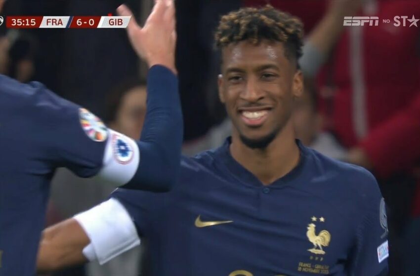  France 7-0 Gibraltar BUTS et résumé mi-temps