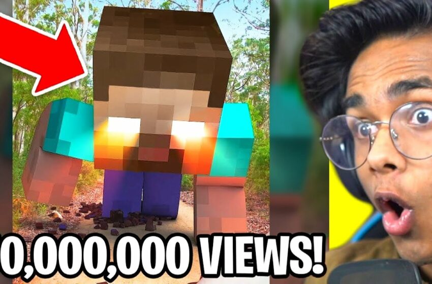 Most watched minecraft discount video