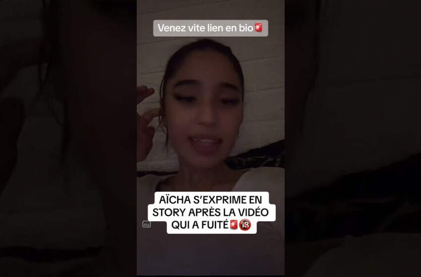  Aicha moulaga Video qui tourne Twitter