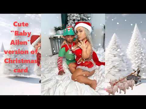 baby alien christmas video goes