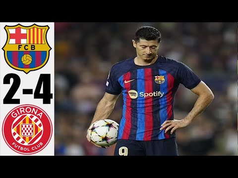 barcelona 2 4 girona highlights