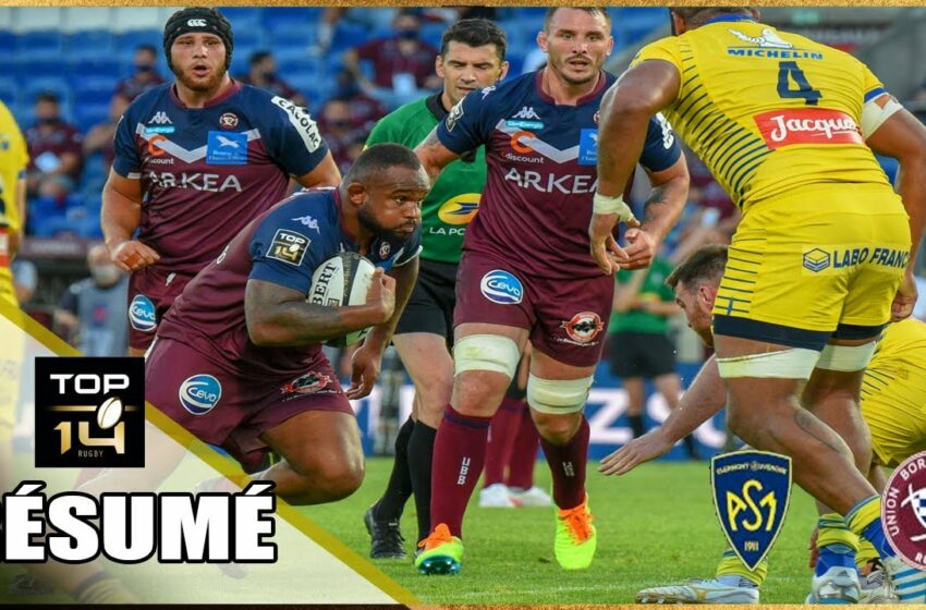  clermont ubb resume video