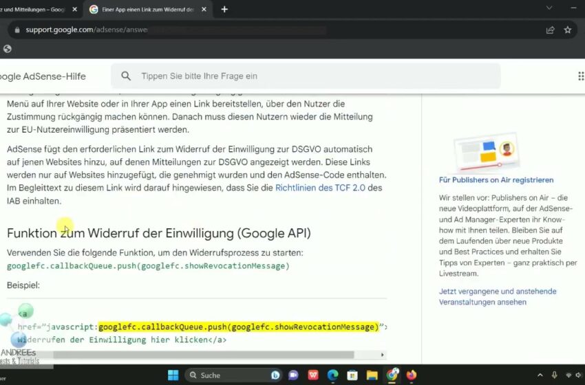  Comment Installer une CMP Certifiée par Google et Ayant Intégré le TCF